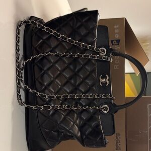Chanel Black Quilted Shoulder Bag